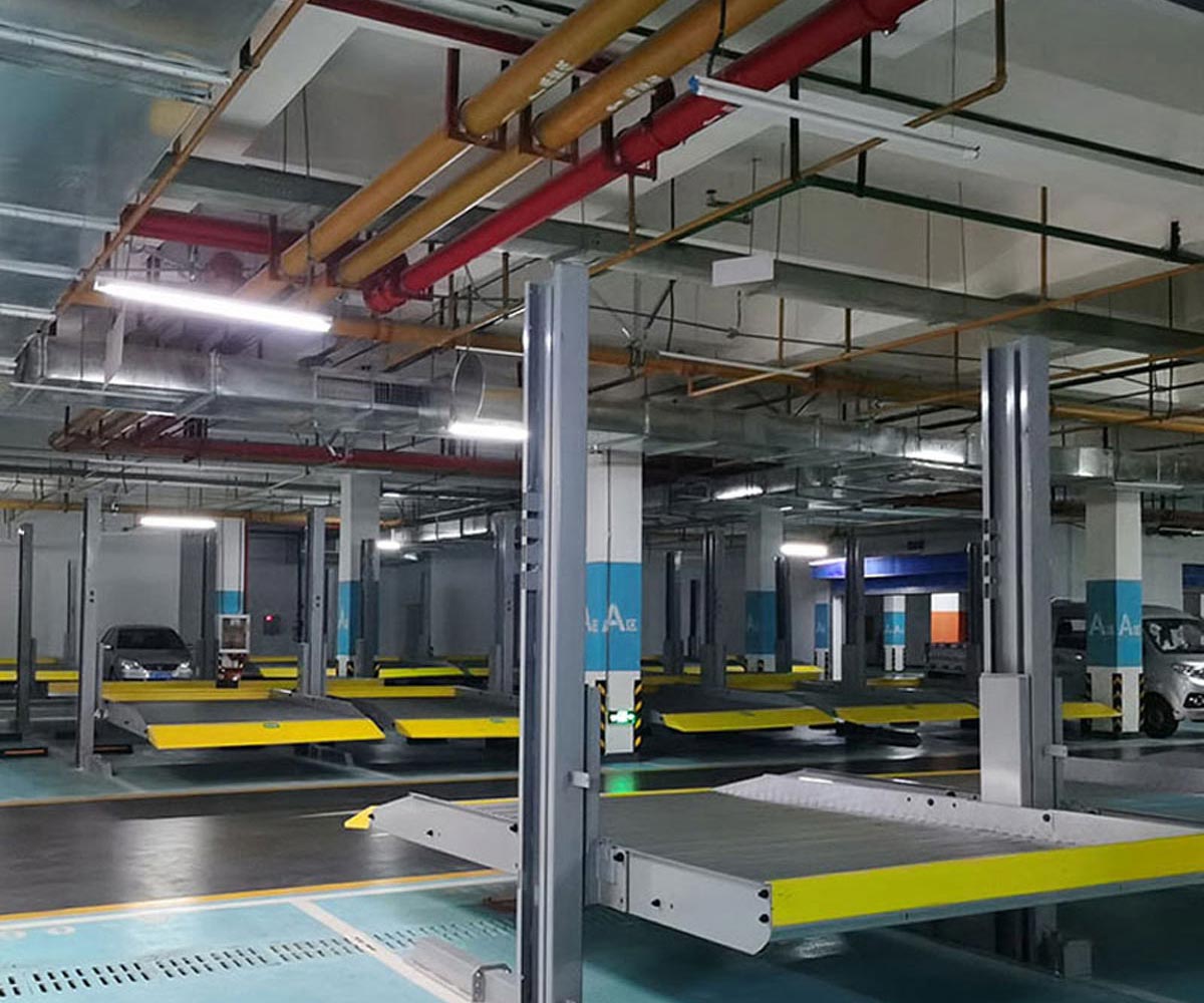 重庆地下室简易式机械停车库安装