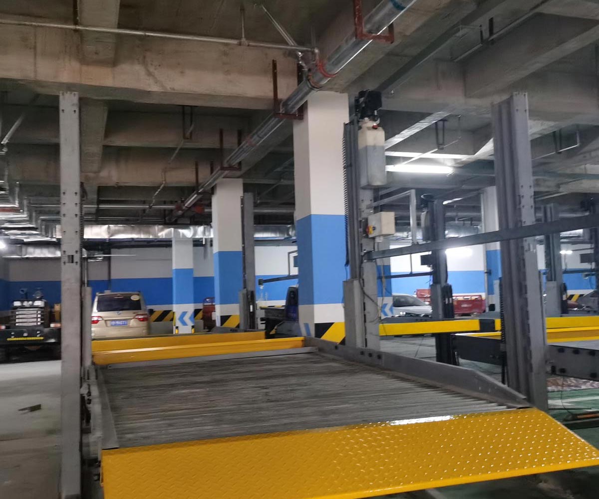 武隆2层简易式立体停车设备过规划
