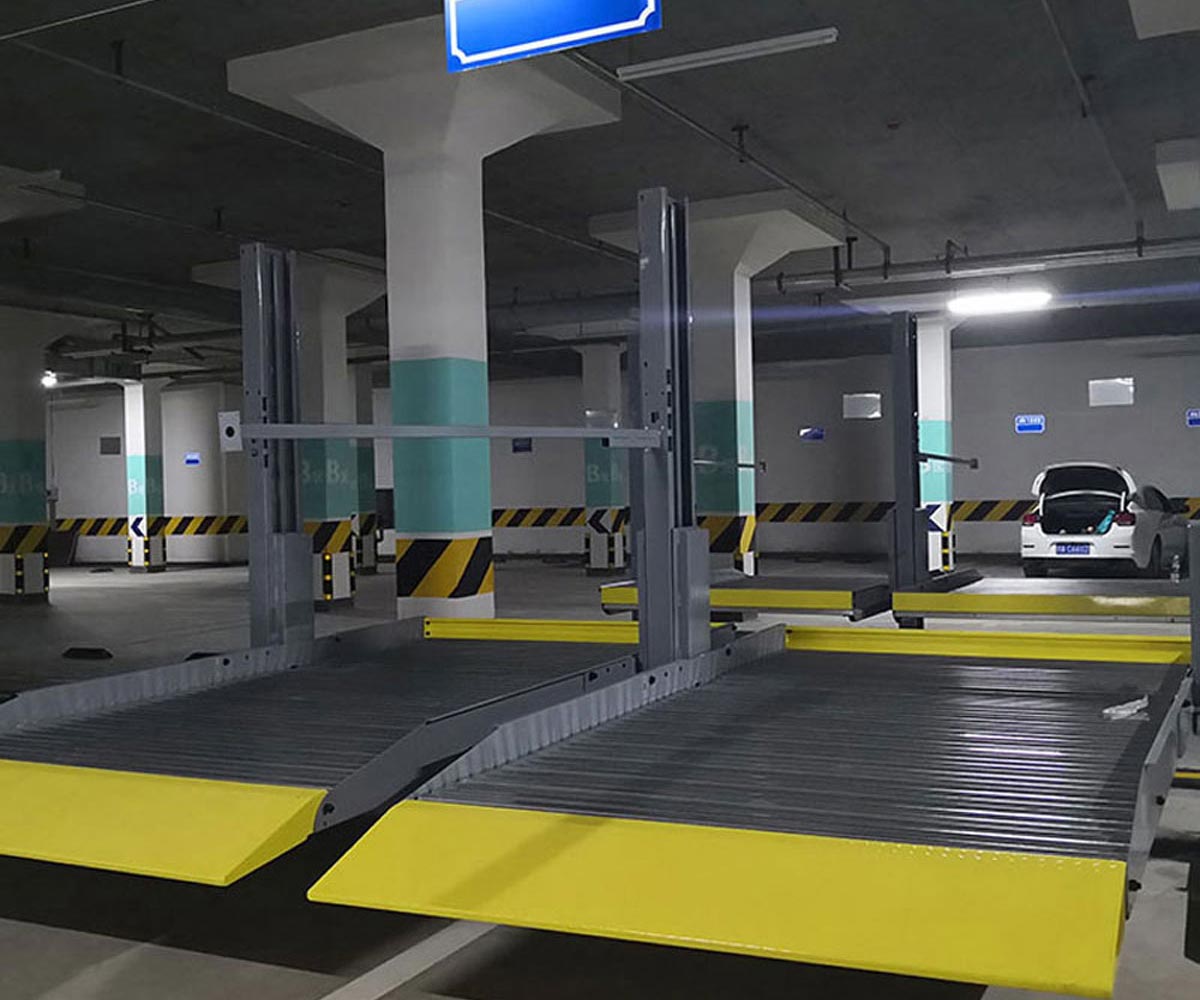 九龙坡简易升降机械式停车库过验收