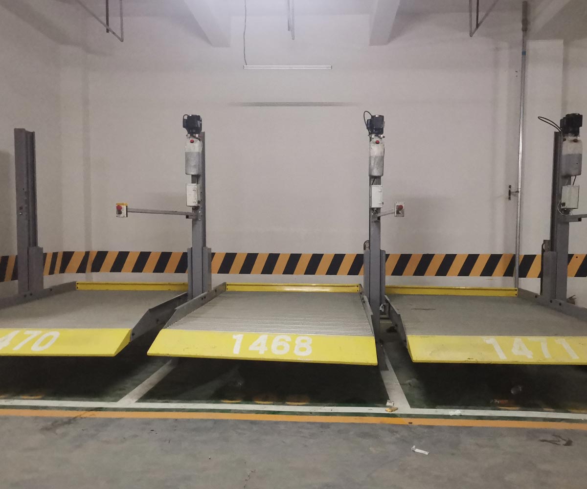 重庆2层升降式机械式立体车库