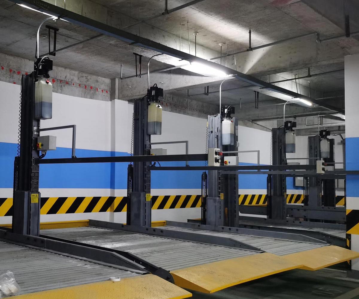 PCX12车位垂直循环停车设备基本参数
