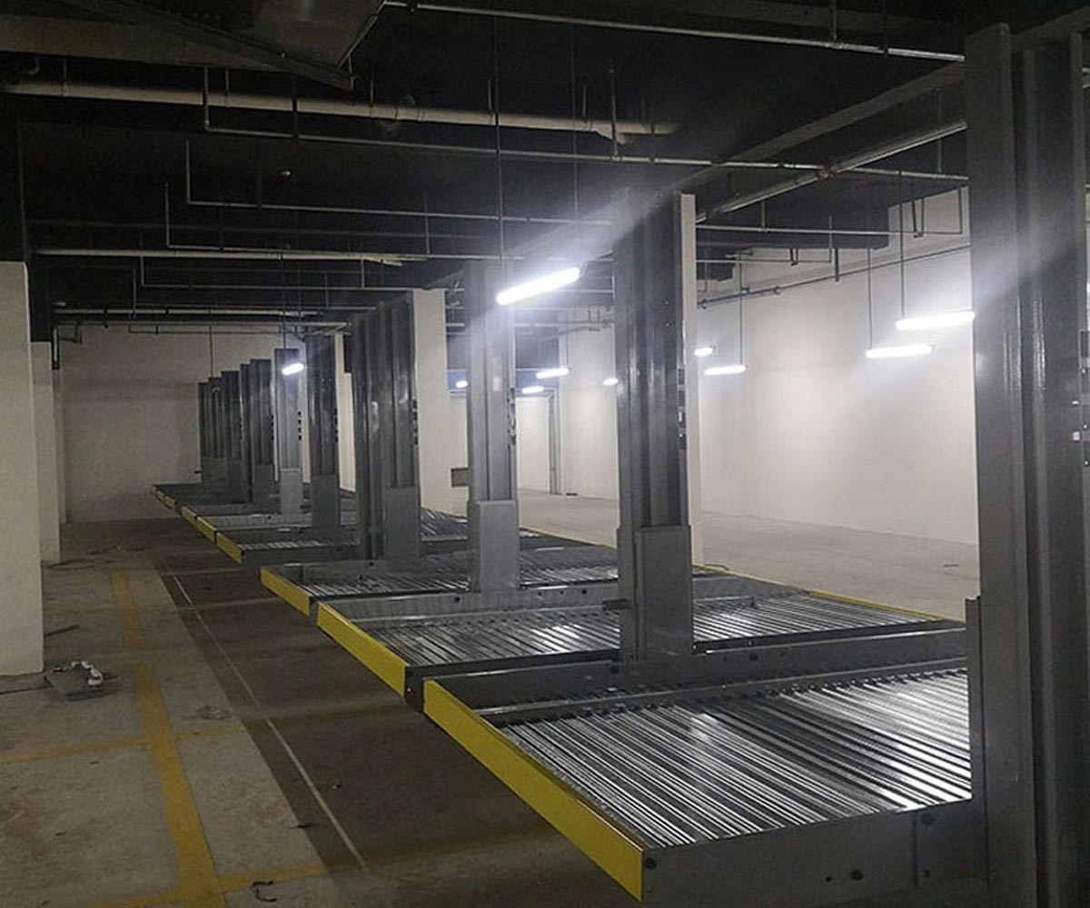 PSH四层升降横移类停车设备（负一正三地坑式）技术参数
