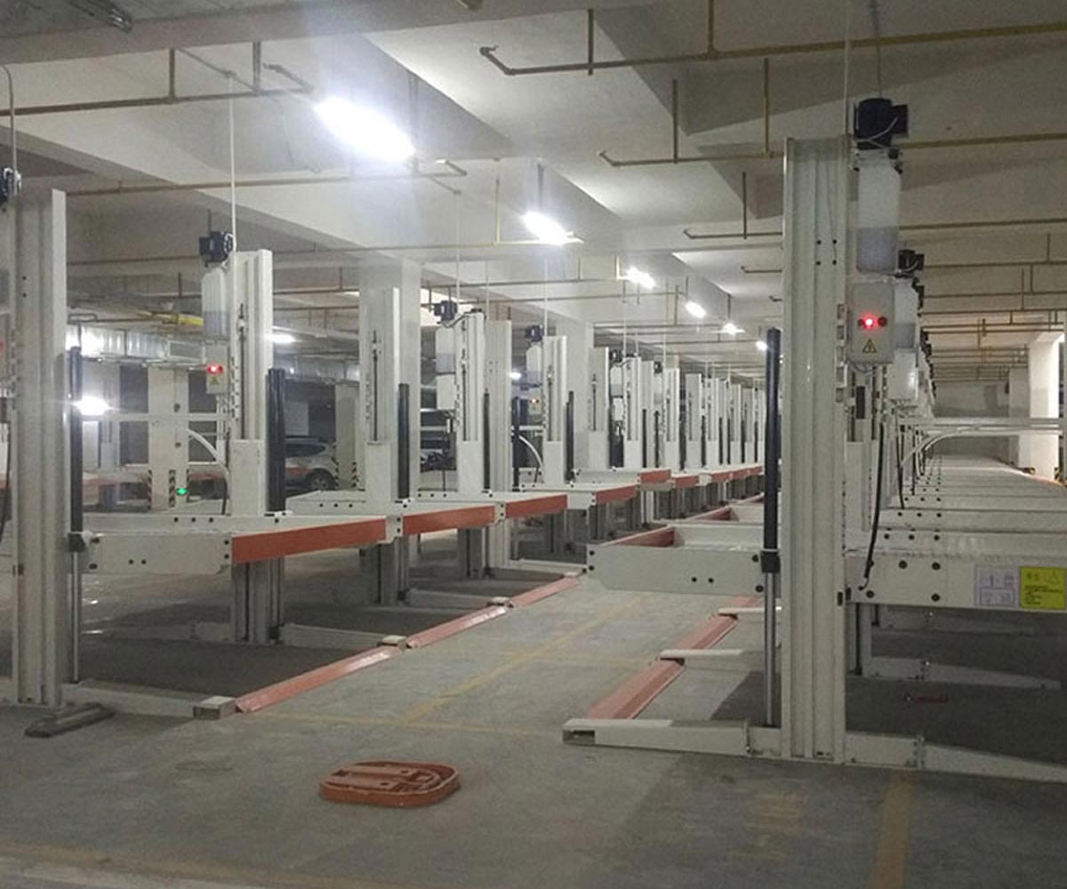 立体车库的具体运行