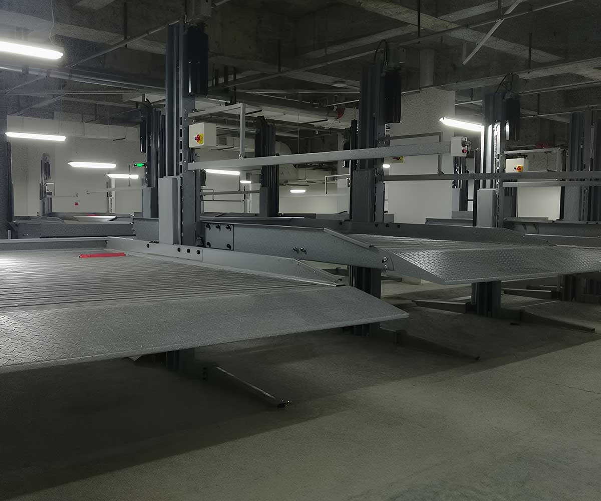3层立体停车场的数量配比和尺寸规定